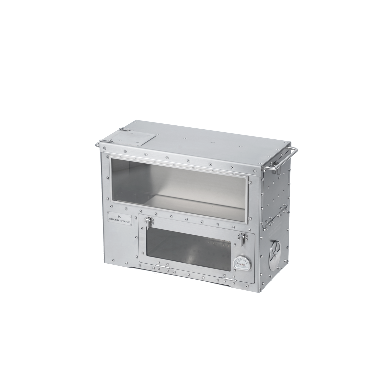 GREEN STOVE Hori 5 Max – Pelet ve Odun Yakıtlı Fırınlı Çok Fonksiyonlu Sıcak Çadır Kamp Sobası - Görsel 5